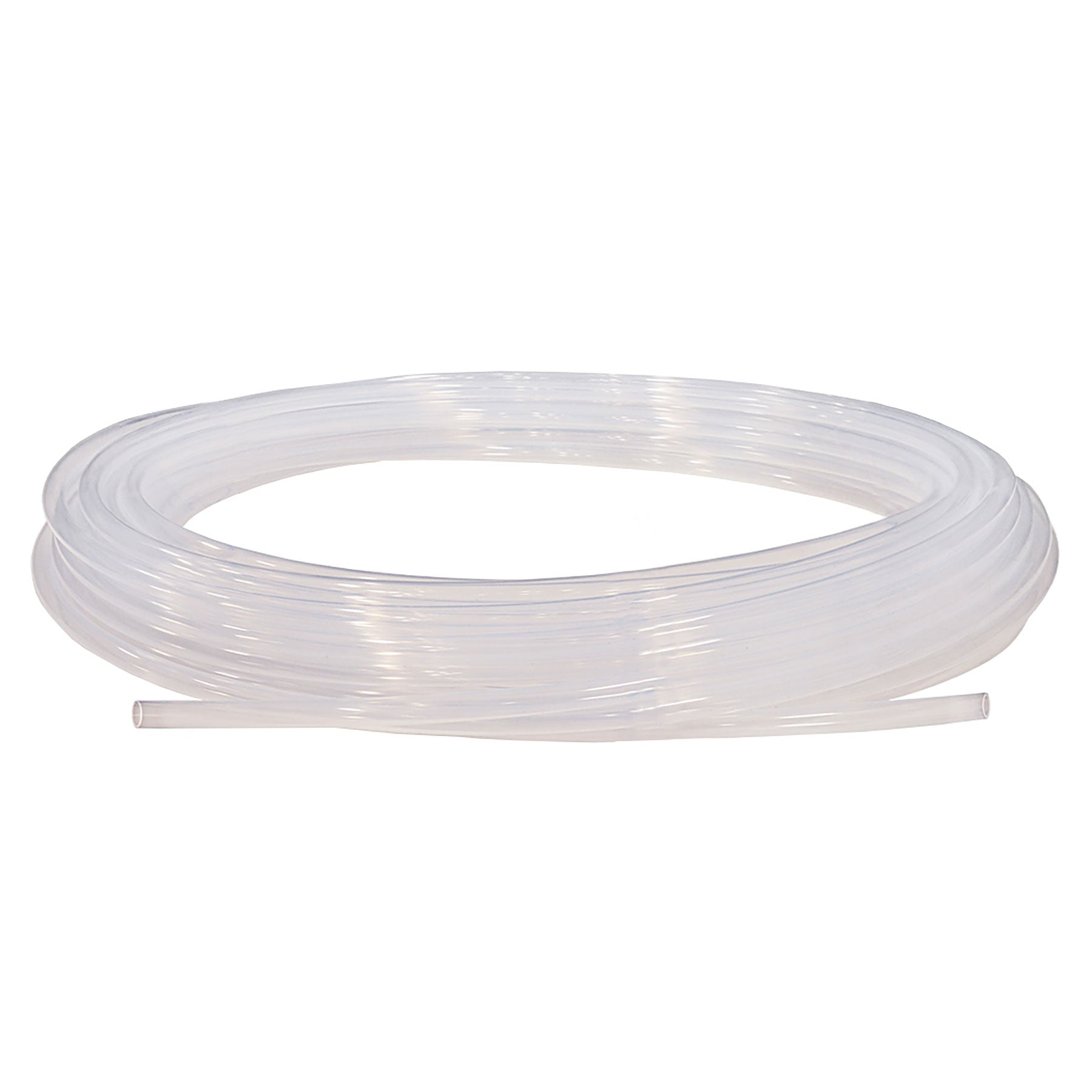 1/4 5/8 in. x 25 ft. PTFE FEP Clear Chemical Tubing