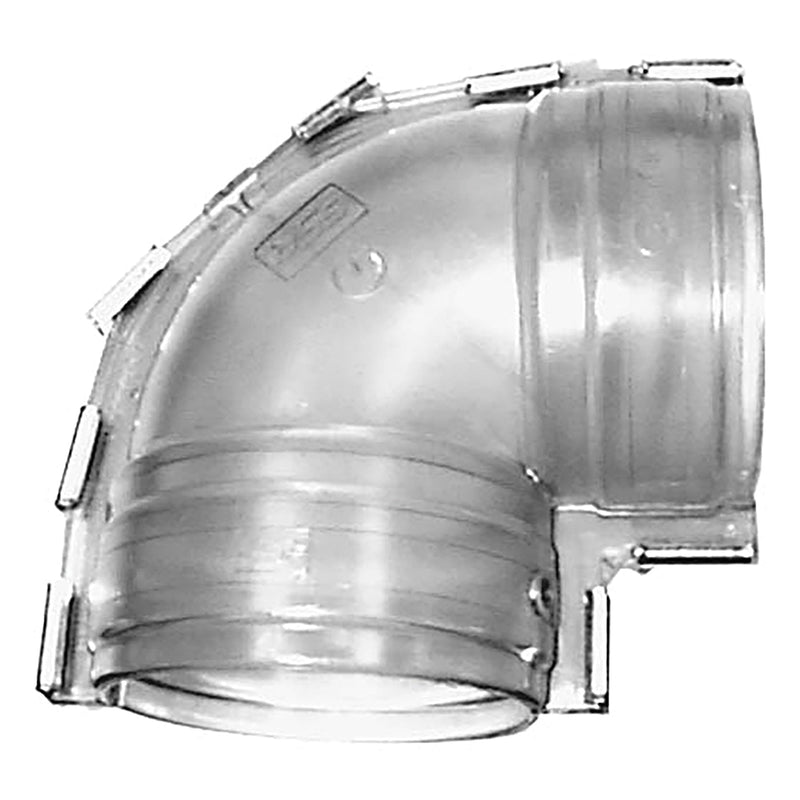Georg Fischer Clear PVC SXS 90 Degree Elbow Split Containment Package of 5