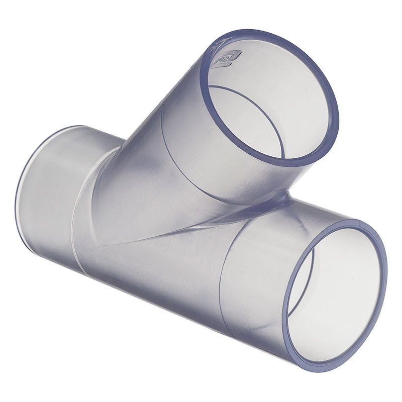 PVC Schedule 40, Clear, WYE, Socket, 1-1/2 in. to 6 in. Sizes pvc-schedule-40-clear-wye-socket-1-1-2-in-to-6-in-sizes